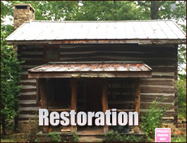 Historic Log Cabin Restoration  Middleburg, Ohio